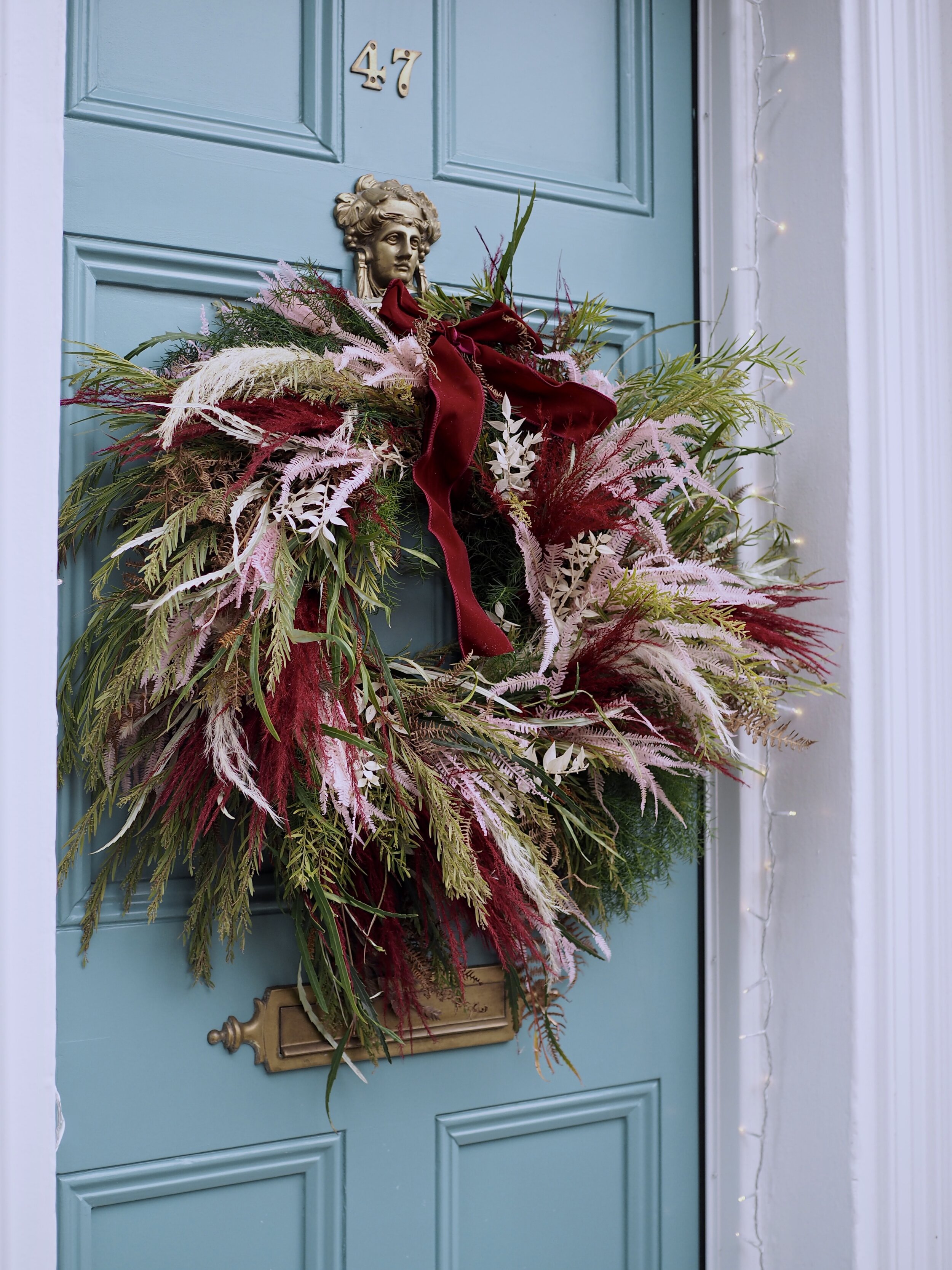 How to make a 2024 christmas wreath from scratch